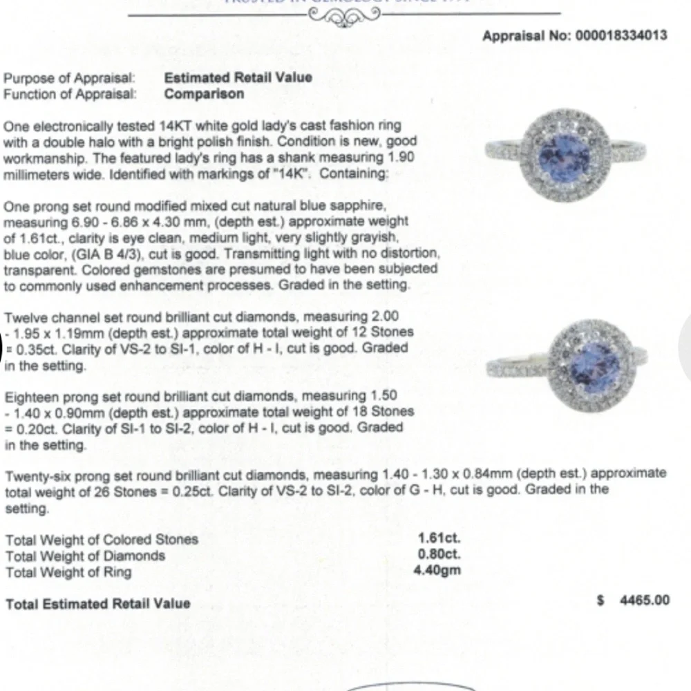 Diamond ring - Picture 3 of 3